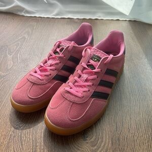 Adidas Gazelles bliss pink purple